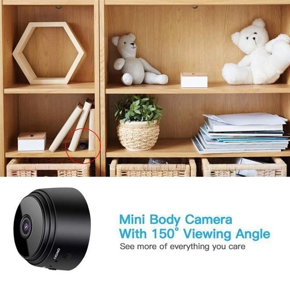 NEW 1080p Magnetic WiFi Mini Camera, new in box, unopened - Picture 7 of 12